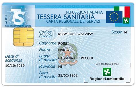 carta sanitaria lombardia